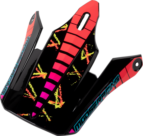 MOOSE RACING Youth F.I. Peak - Vaporwave - Black/Pink 0132-1764 - Cycle City Outdoors