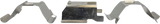 MOOSE UTILITY Primary Clutch Slider Plates - RS1 100-4606-PU