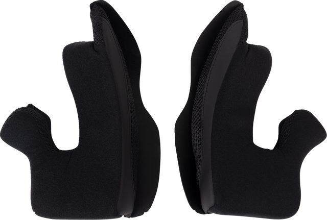 MOOSE RACING Air Intake Cheek Pads - Black - XL 0134-3199 - Cycle City Outdoors