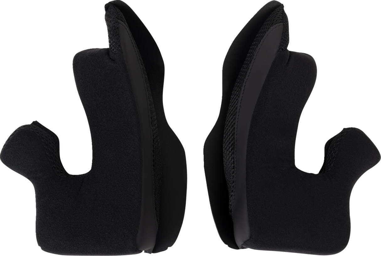 MOOSE RACING Air Intake Cheek Pads - Black - 2XL 0134-3200 - Cycle City Outdoors