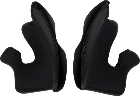 MOOSE RACING Air Intake Cheek Pads - Black - Small 0134-3196 - Cycle City Outdoors