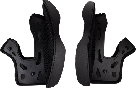 MOOSE RACING Air Intake Cheek Pads - Black - Large 0134-3198 - Cycle City Outdoors