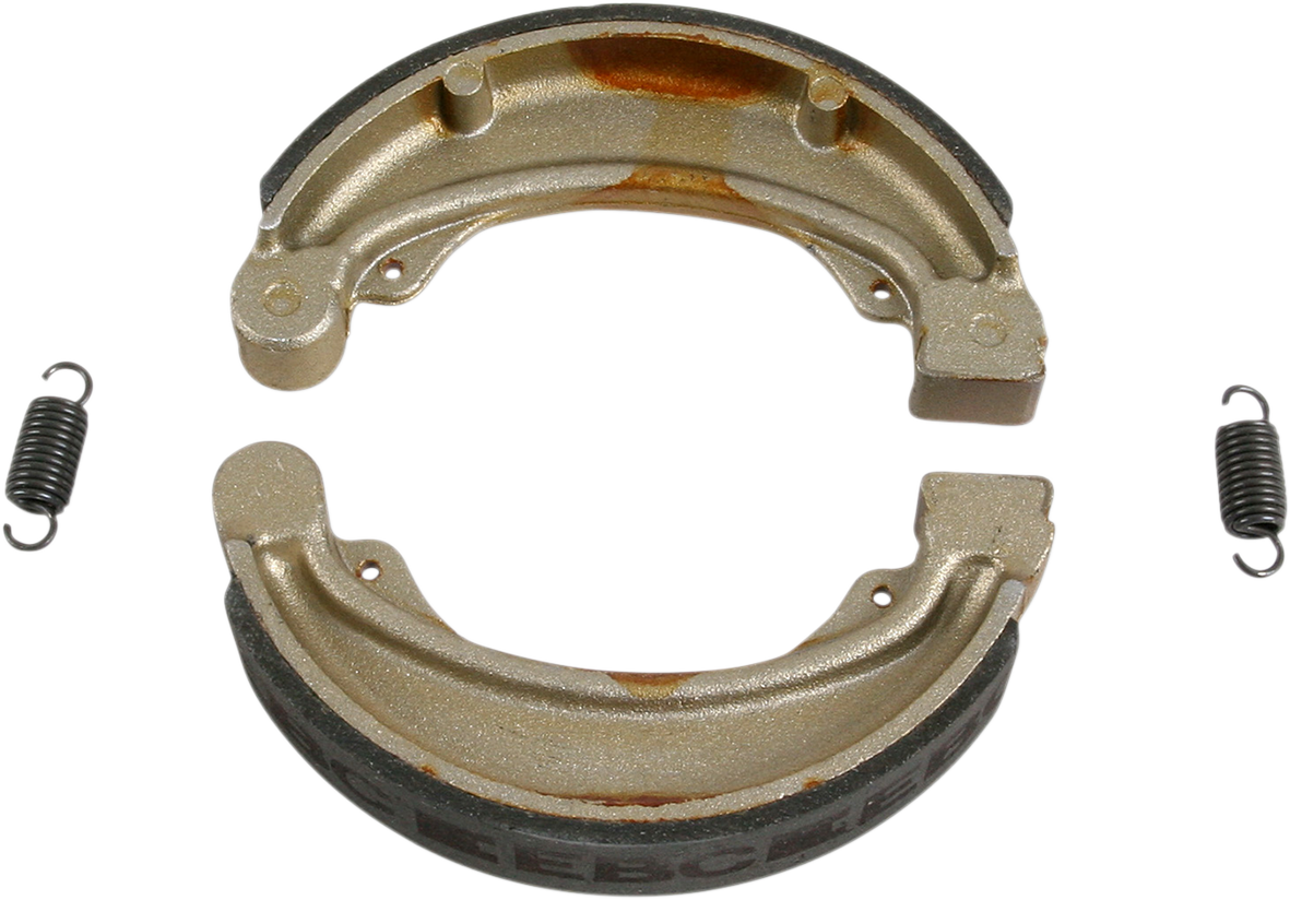 EBC Carbon X Organic Base Brake Shoes - 312 (Honda CB250 Nighthawk / CB450SC Nighthawk / CR250M 1973–2008)