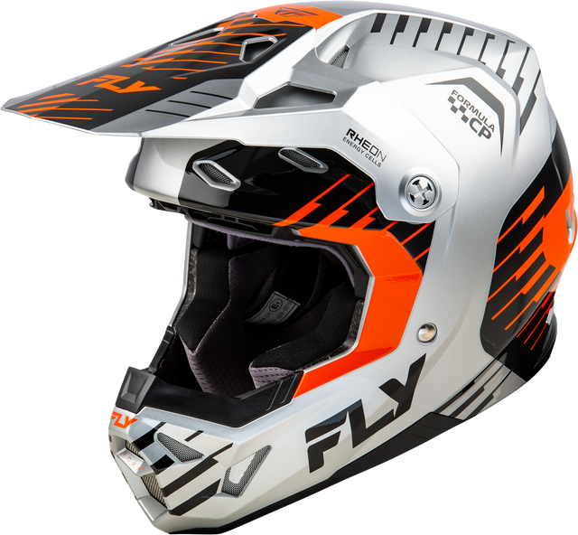 Formula Cp Slice Helmet Grey/Orange/Black Xl - Cycle City Outdoors