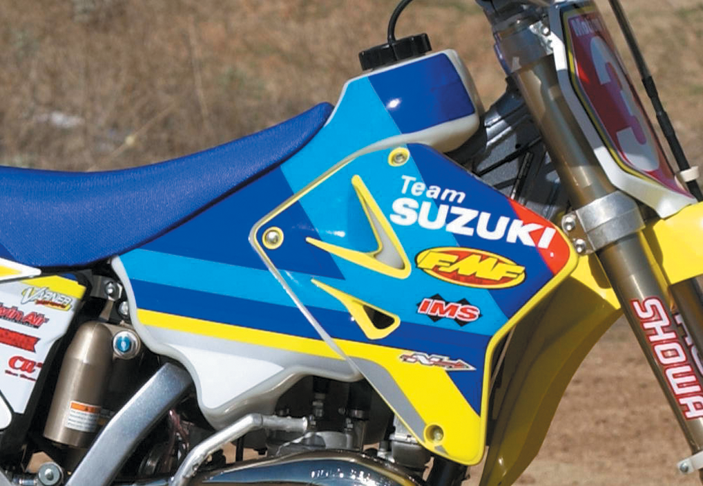 IMS PRODUCTS INC. Large-Capacity Gas Tank - Natural - Suzuki - 3.4 Gallon 115524-N2
