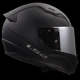 LS2 Centric Motorcycle Helmet w/ Silver Shield Matte Blk