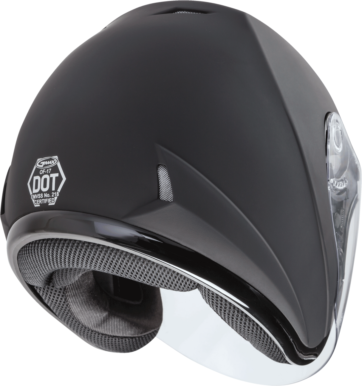 GMAX OF-17 Open Face Helmet Matte Black XS - G317073N
