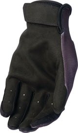Z1R Women's Reflective Bone Gloves - Black