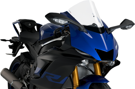 Puig Hi-Tech Parts 3633W Race Windscreen - 14-1/2" - Clear - YZF-R6/YZF-R7 | Street