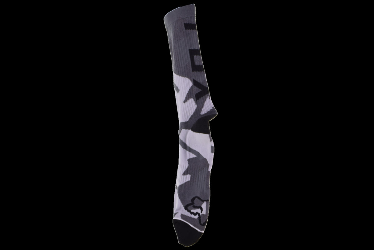 Fox Racing - Camo Cushioned Crew Sock - Black Camo - L/XL