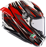 AGV K6 S Helmet - Reeval - White/Red/Gray - 2XL 2118395002-023-XXL