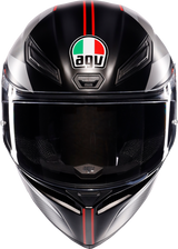 AGV K1 S Helmet - Lap - Matte Black/Gray/Red - 2XL 2118394003-034-XXL