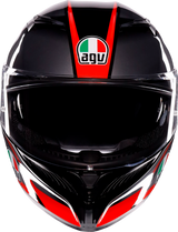 AGV K3 Helmet - Striga - Black/Gray/Red - Large 2118381004-018-L