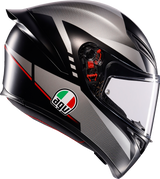 AGV K1 S Helmet - Lap - Matte Black/Gray/Red - 2XL 2118394003-034-XXL