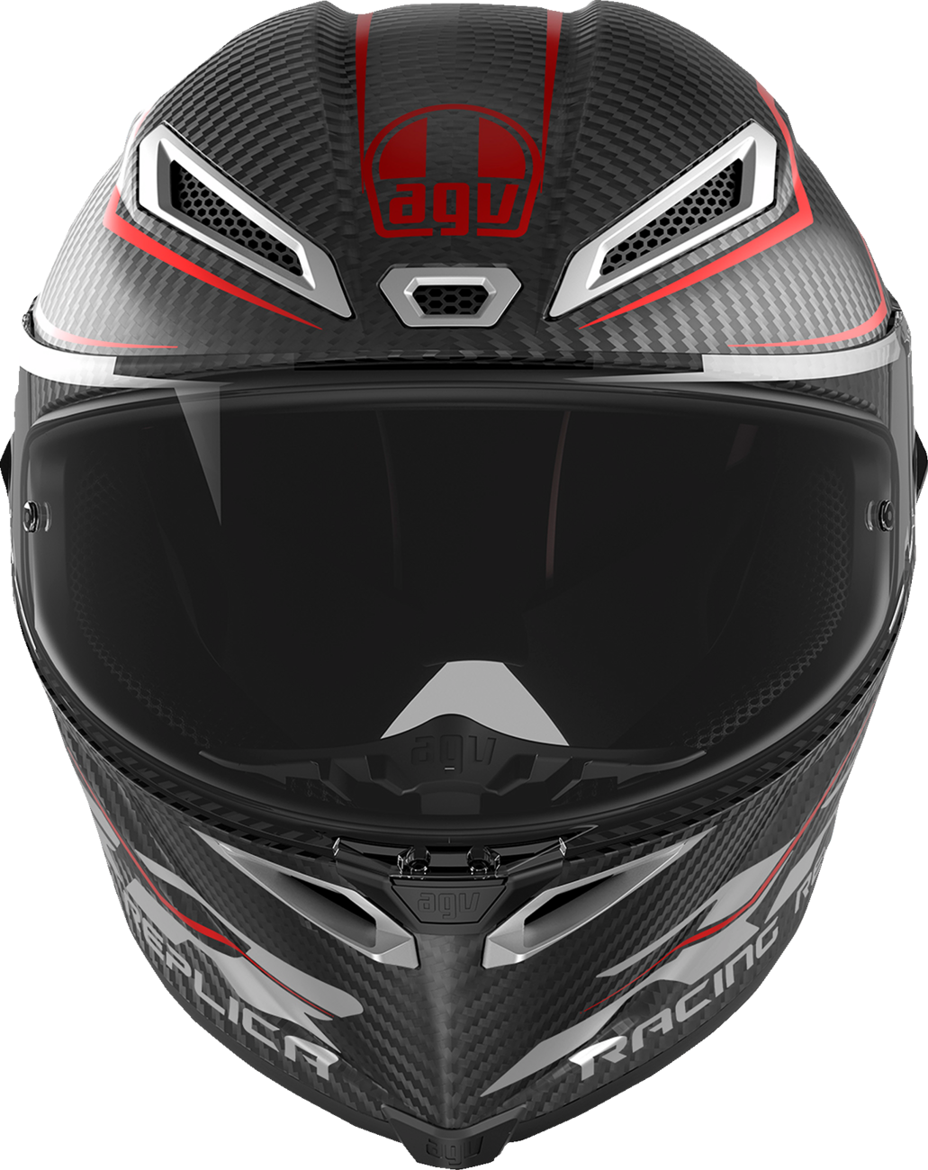 AGV Pista GP RR Helmet - Intrepido - Matte Carbon/Black/Red - Medium 2118356002-019-M