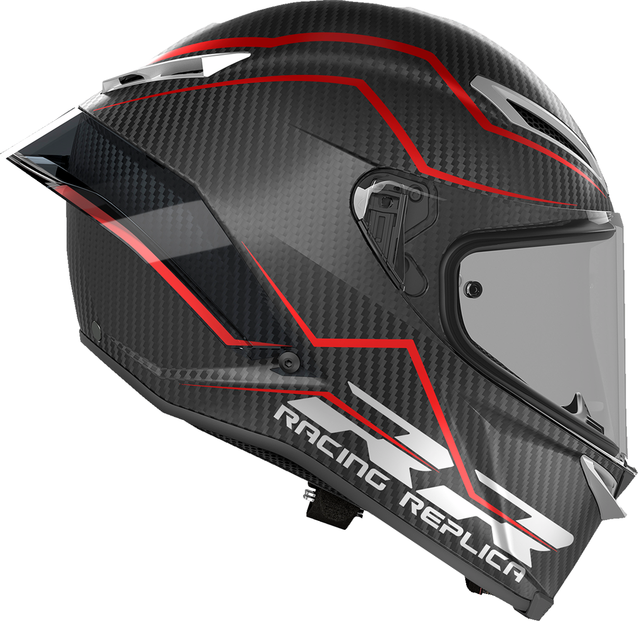 AGV Pista GP RR Helmet - Intrepido - Matte Carbon/Black/Red - XL AGV Pista GP RR Helmet - Intrepido - Matte Carbon/Black/Red - XL
