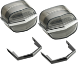 CIRO Taillights - Light Smoke Lens - Tri Glide 40933