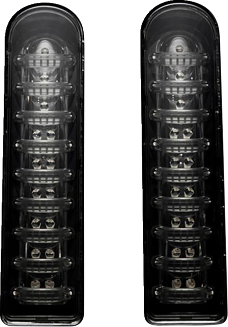 CUSTOM DYNAMICS ProBEAM? Fillerz? Dual Color Lights - Smoke - Chrome PB-ECE-FILL-SC