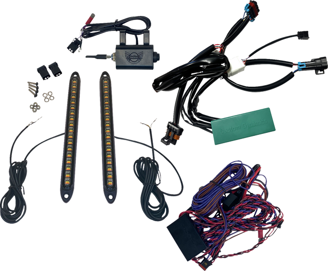CUSTOM DYNAMICS Turn Signal Kit - Front/Rear - RZR Pro CD-SXS-RZRPRO