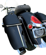 CUSTOM DYNAMICS Saddlebag Lights - Low Profile - Smoke Lens - Indian CD-IND-SPR-V2-S