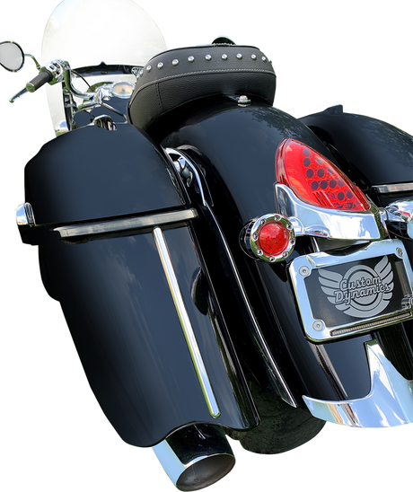 CUSTOM DYNAMICS Saddlebag Lights - Low Profile - Smoke Lens - Indian CD-IND-SPR-V2-S