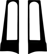 CUSTOM DYNAMICS Fender Support Bolt Covers - Black CD-FILL-COV-B