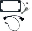 CUSTOM DYNAMICS Lighted License Plate Frame - Gloss Black - Talon CD-LPF-TAL22