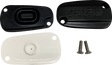 DRAG SPECIALTIES Rear Master Cylinder Cover - M8 Softail - Black 78700B - Cycle City Outdoors
