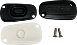 DRAG SPECIALTIES Rear Master Cylinder Cover - M8 Softail - Black 78700B - Cycle City Outdoors