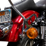 BILTWELL EXFIL Sissy Bar - XL - Chrome 5003-503