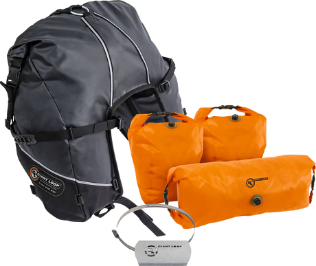 GIANT LOOP Great Basin Saddlebag* - Black GBSB23-B