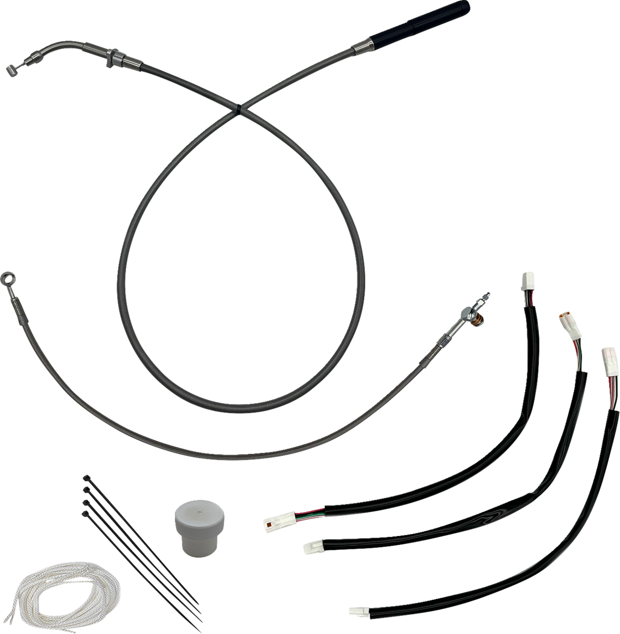 FAT BAGGERS INC. EZ Install Kit - +4" - FLHX/SE - Braided 149012