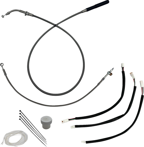 FAT BAGGERS INC. EZ Install Kit - +4" - FLHX/SE - Braided 149012