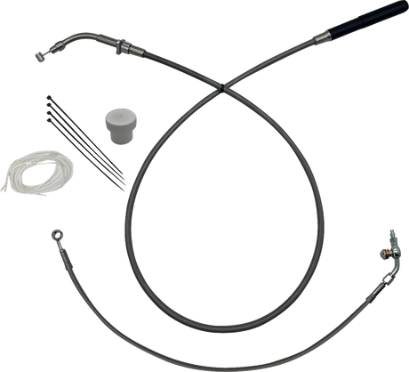 FAT BAGGERS INC. EZ Install Kit - +4" - FLTR/SE - Braided 149914