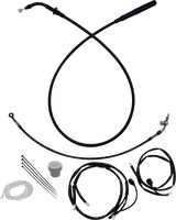 FAT BAGGERS INC. EZ Install Kit - +6" - FLTR/SE - Black 149916-B