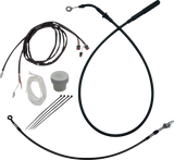 FAT BAGGERS INC. EZ Install Kit - +8" - FLHT, FLHX - Black 119016-B