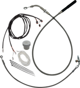 FAT BAGGERS INC. EZ Install Kit - +6" - '21-'23 FLTR - Braided 119916