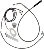 FAT BAGGERS INC. EZ Install Kit - +6" - '21-'23 FLTR - Braided 119916