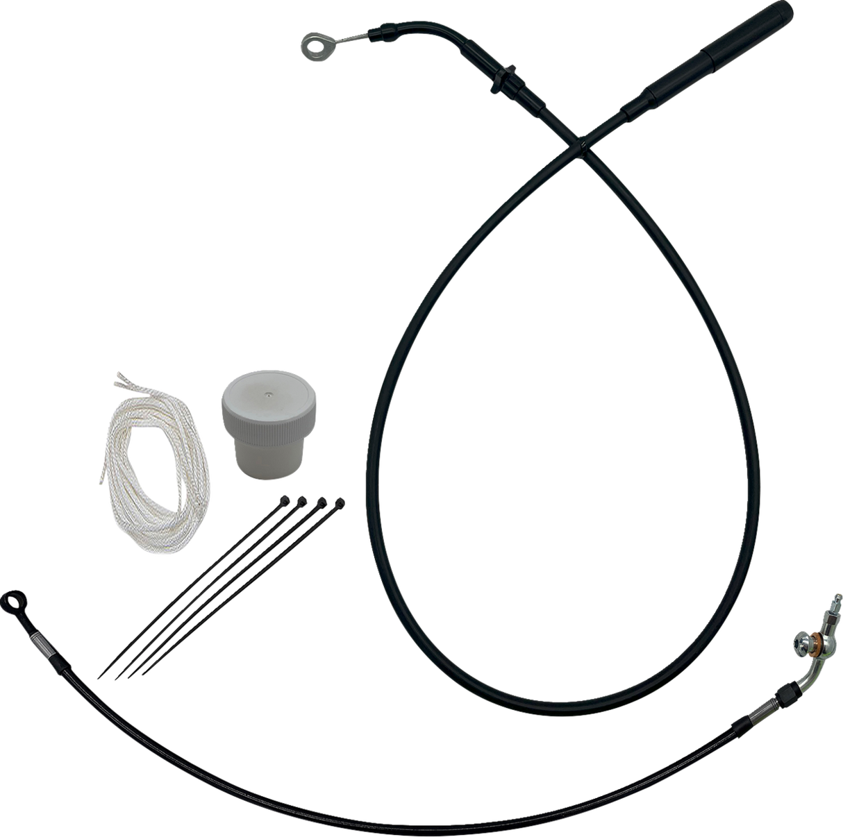 FAT BAGGERS INC. EZ Install Kit - +4" - '21-'23 FLTR - Black 119914-B