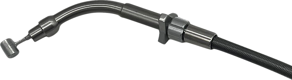FAT BAGGERS INC. EZ Install Upper Clutch Cable - FLHX/FLTR SE - Stock - Braided 108000