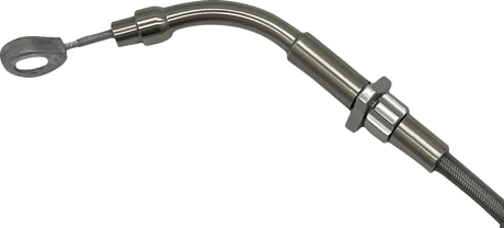 FAT BAGGERS INC. EZ Install Upper Clutch Cable - FLTR/FLHX '21-'23 - +6" - Braided 118006