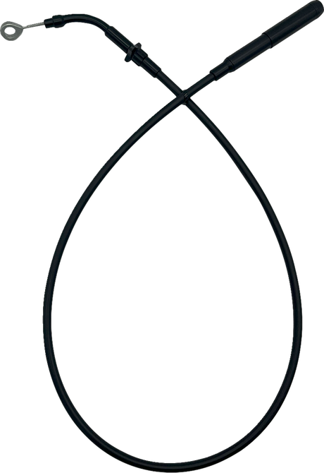 FAT BAGGERS INC. EZ Install Upper Clutch Cable - FLTR/FLHX '21-'23 - +2" - Black 118002-B