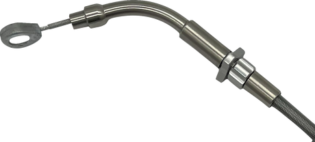 FAT BAGGERS INC. EZ Install Upper Clutch Cable - FLTR/FLHX '21-'23 - +10" - Braided 118010