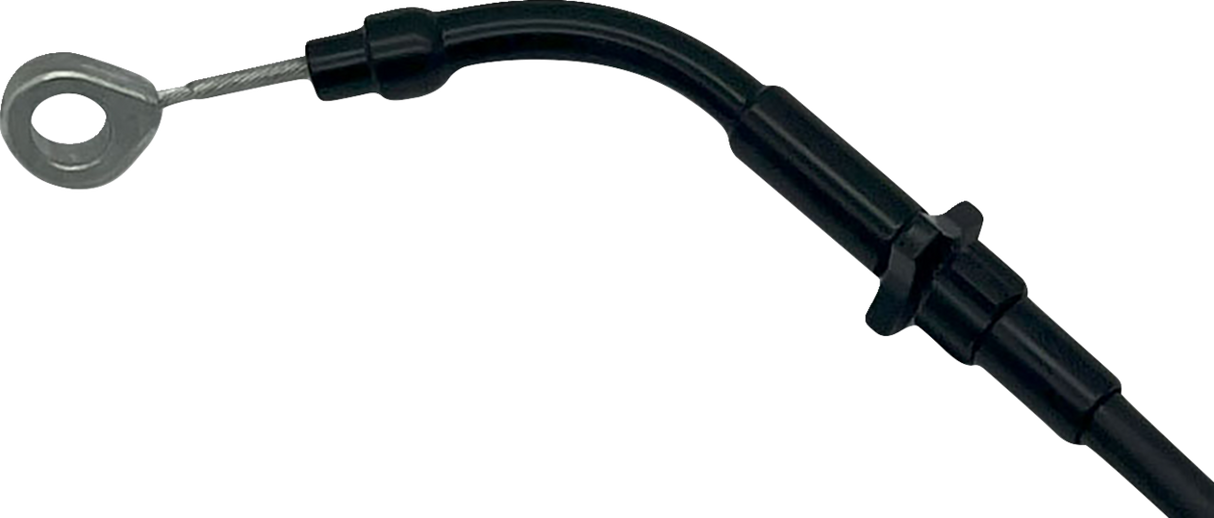 FAT BAGGERS INC. EZ Install Upper Clutch Cable - FLTR/FLHX '21-'23 - +8" - Black 118008-B
