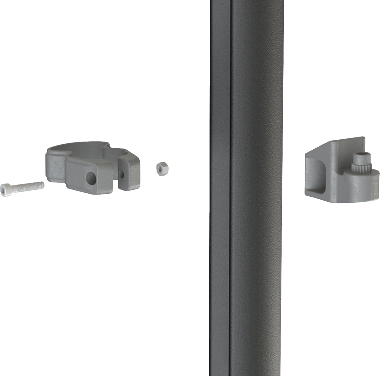 MOOSE UTILITY Clamp - Mirror/Side View - Black CFPRO-1