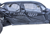 SEIZMIK Soft Upper Doors - Black - Can-Am - Maverick X3 Max 51-20994