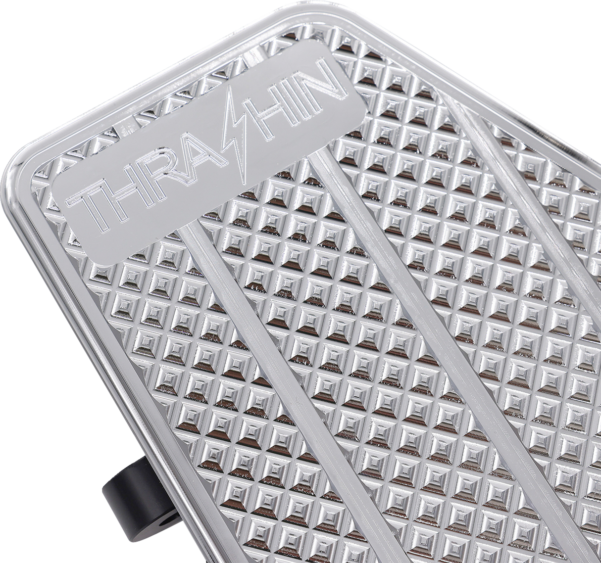 THRASHIN SUPPLY CO. Floorboards - Driver - Chrome TSC-2200-3
