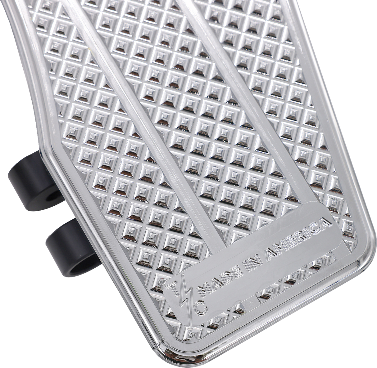 THRASHIN SUPPLY CO. Floorboards - Driver - Chrome TSC-2200-3