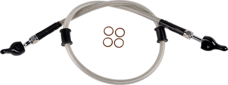 MOOSE RACING Brake Line - Stainless Steel H01-1-044/P - Cycle City Outdoors