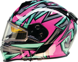 Z1R Warrant Helmet - Neuron - Pink/Teal - 2XL 0101-17216